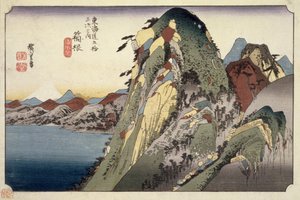 Hakone: Lake Scene, from the series 